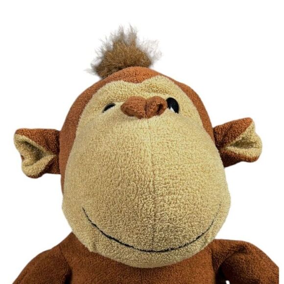 Circo Target Monkey Plush Ape Chimp Tan Big Head Lovey Stuffed Animal Nostalgia - Picture 3 of 10